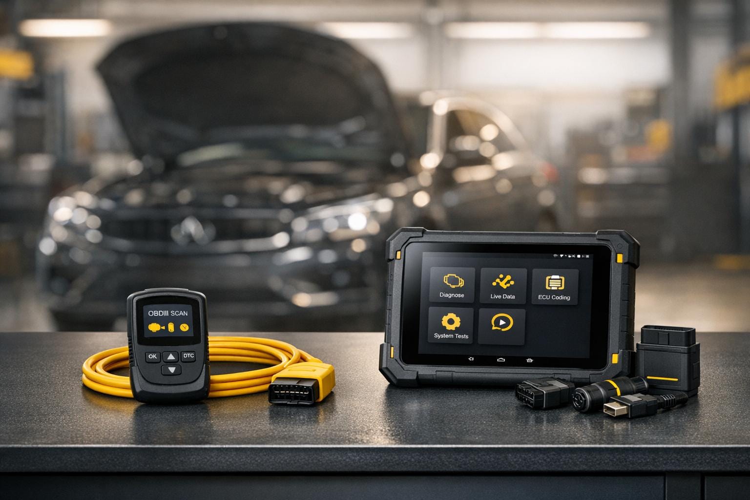 Unterschiede zwischen Profi- und Hobby-Diagnosetools