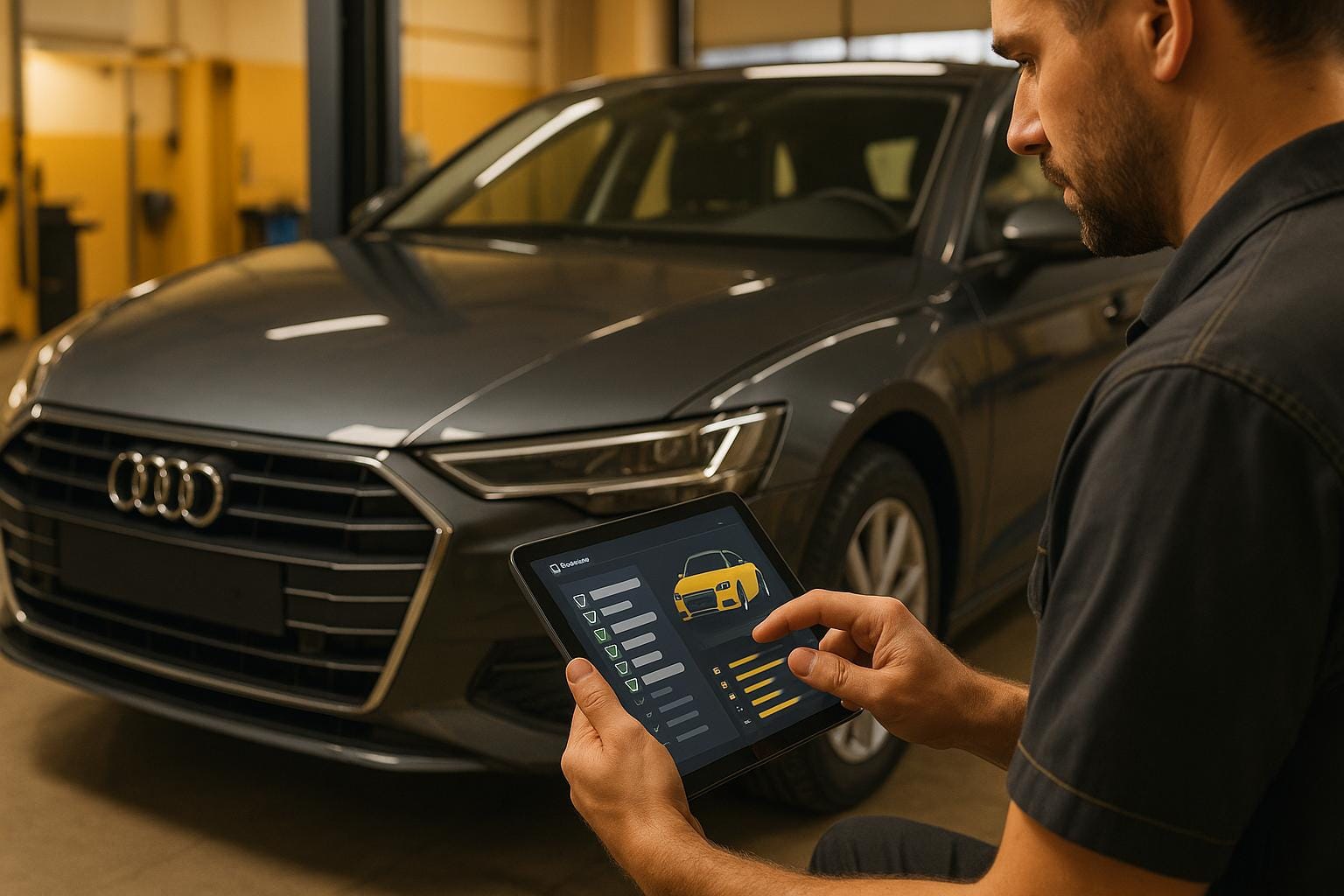 Wie funktionieren digitale Fahrzeuginspektionstools?