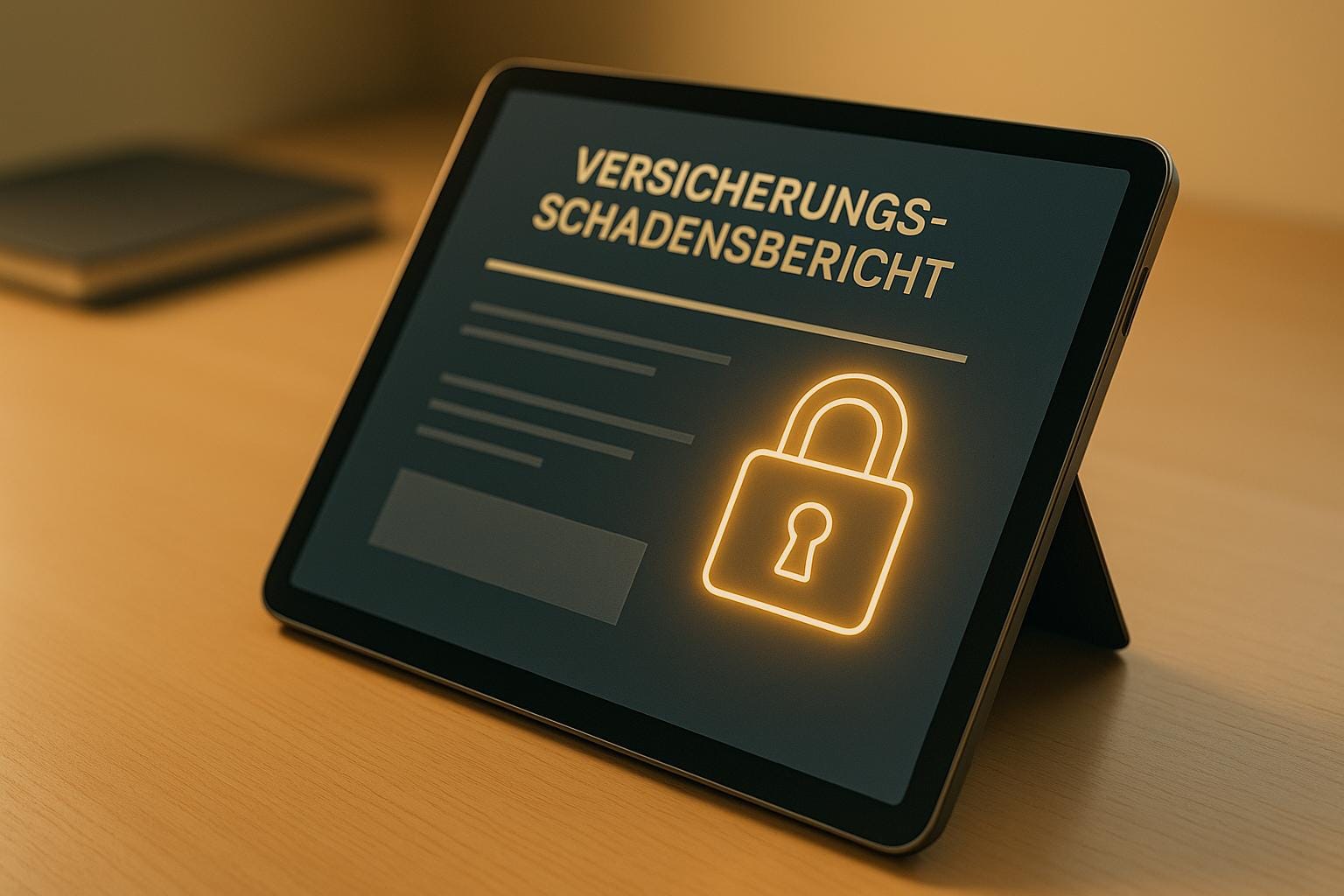 Wie schützt Verschlüsselung digitale Schadensberichte?