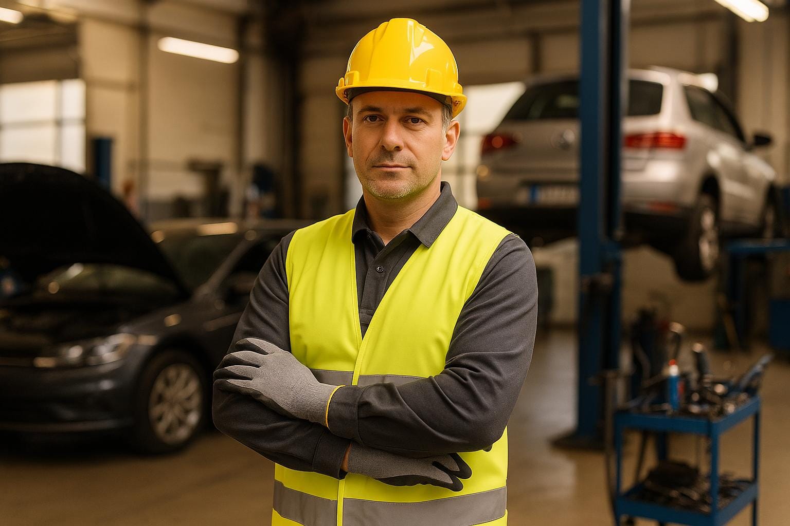 Checkliste: PSA für KFZ-Gutachter im Einsatz