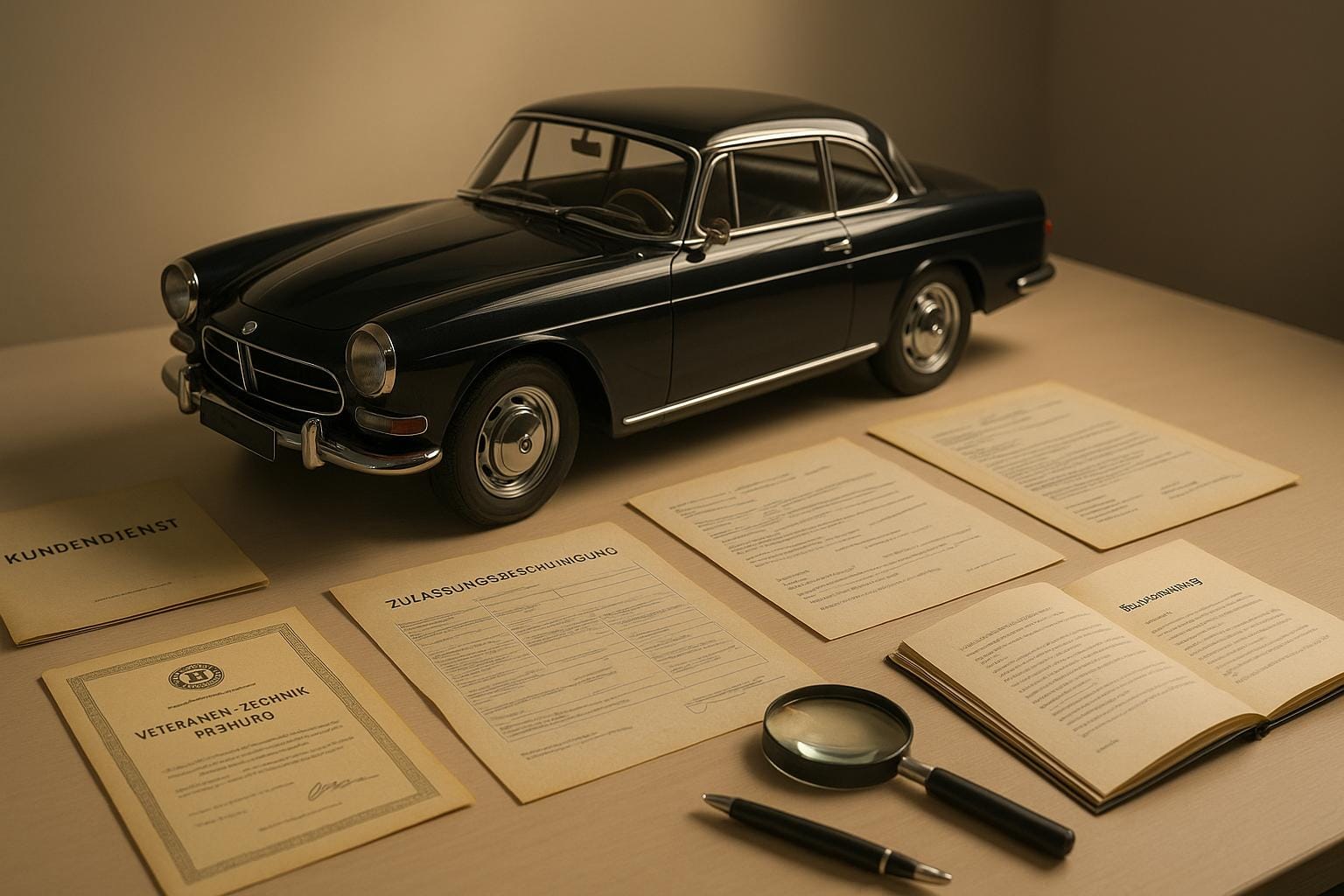 So prüfen Sie Oldtimer-Dokumente auf Richtigkeit