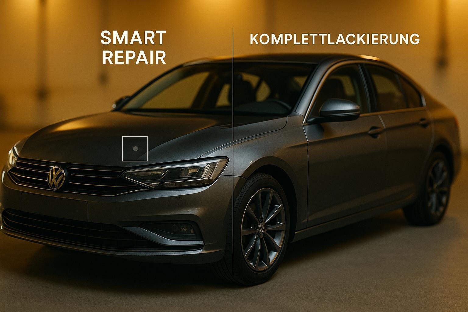 Smart Repair oder Komplettlackierung: Was ist günstiger?