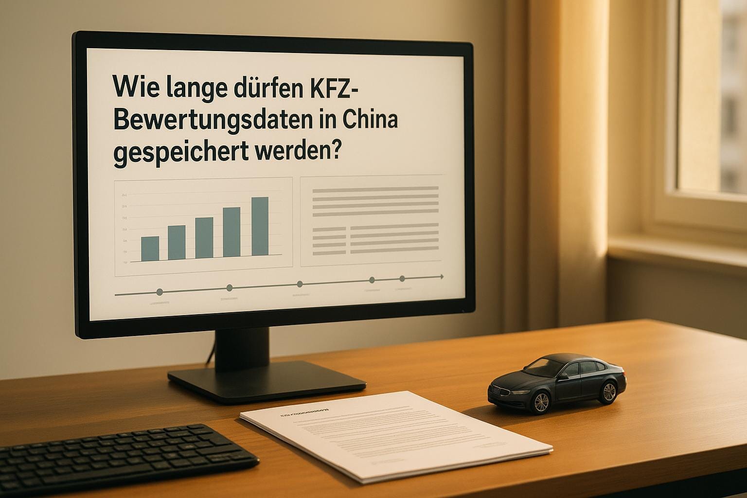 Wie lange dürfen KFZ-Bewertungsdaten in China gespeichert werden?