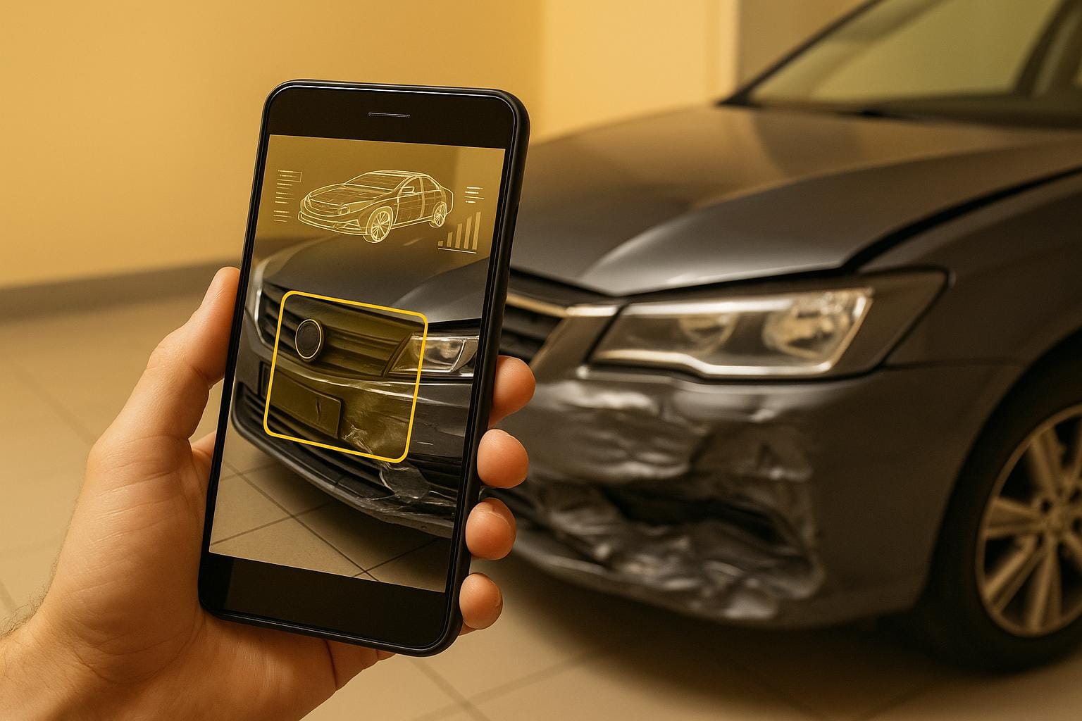 Mobile Schadensbewertung mit KI: Wie funktioniert das?