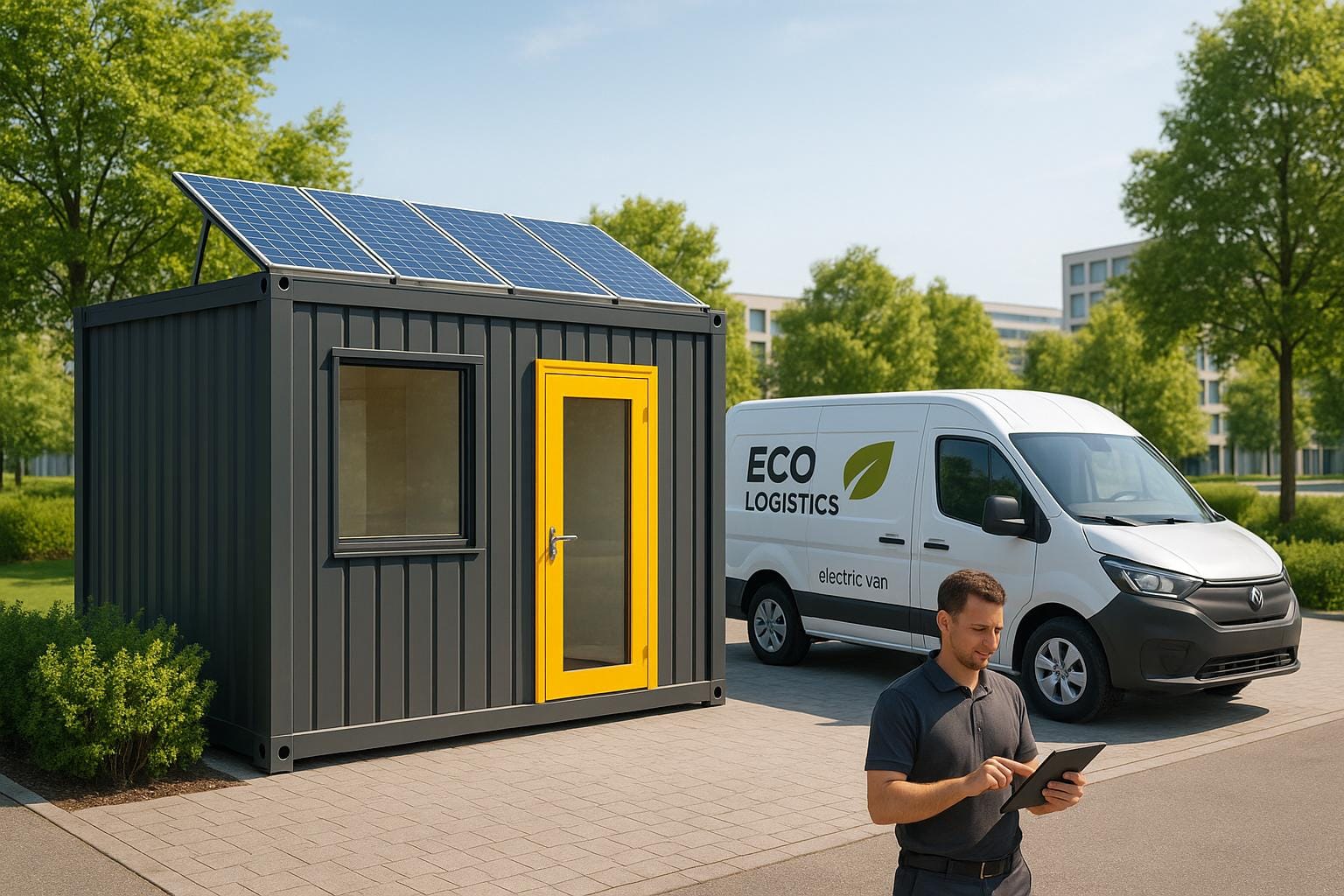 Grüne Logistiklösungen für KFZ-Gutachten