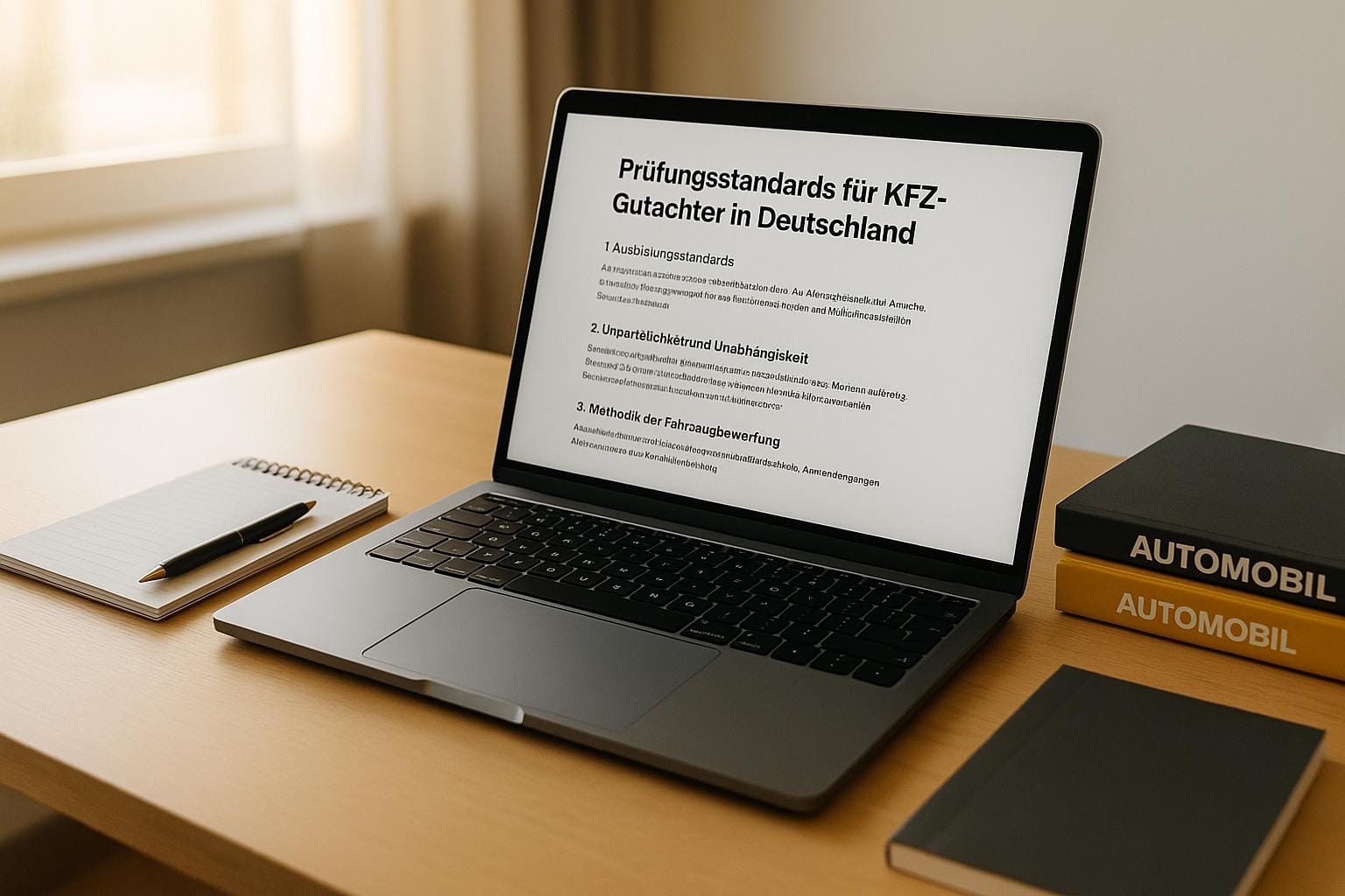 Welche Prüfungsstandards gelten für KFZ-Gutachter in Deutschland?