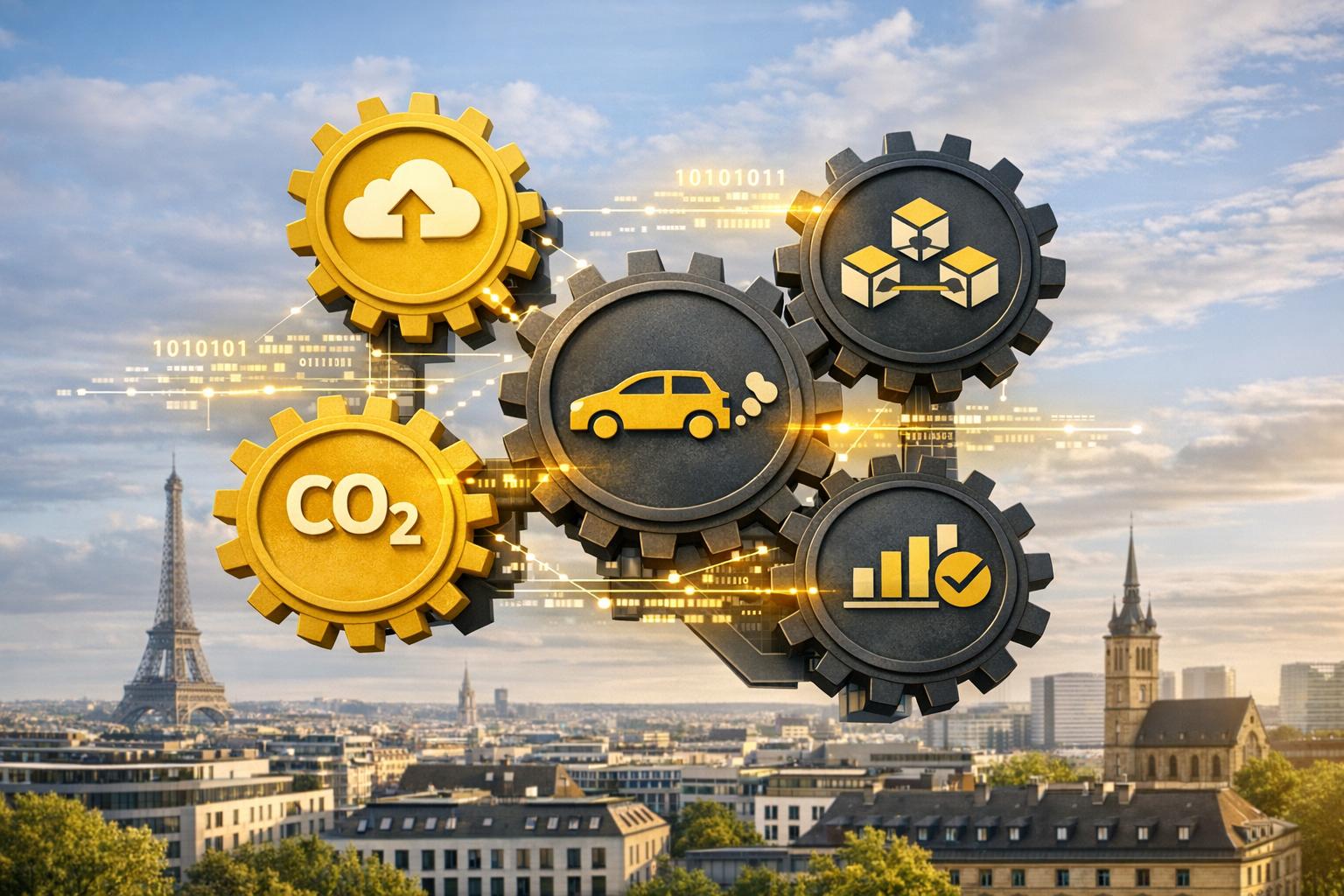 Blockchain-Lösungen für KFZ-Emissionen in Europa