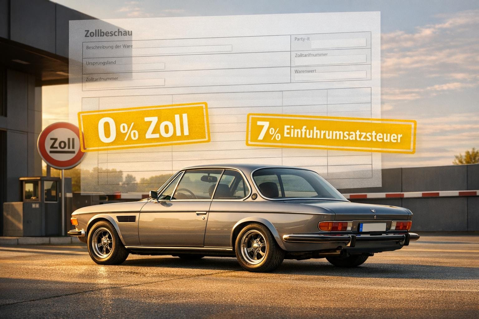 Wie wirken sich Zölle auf Oldtimer-Importe aus?