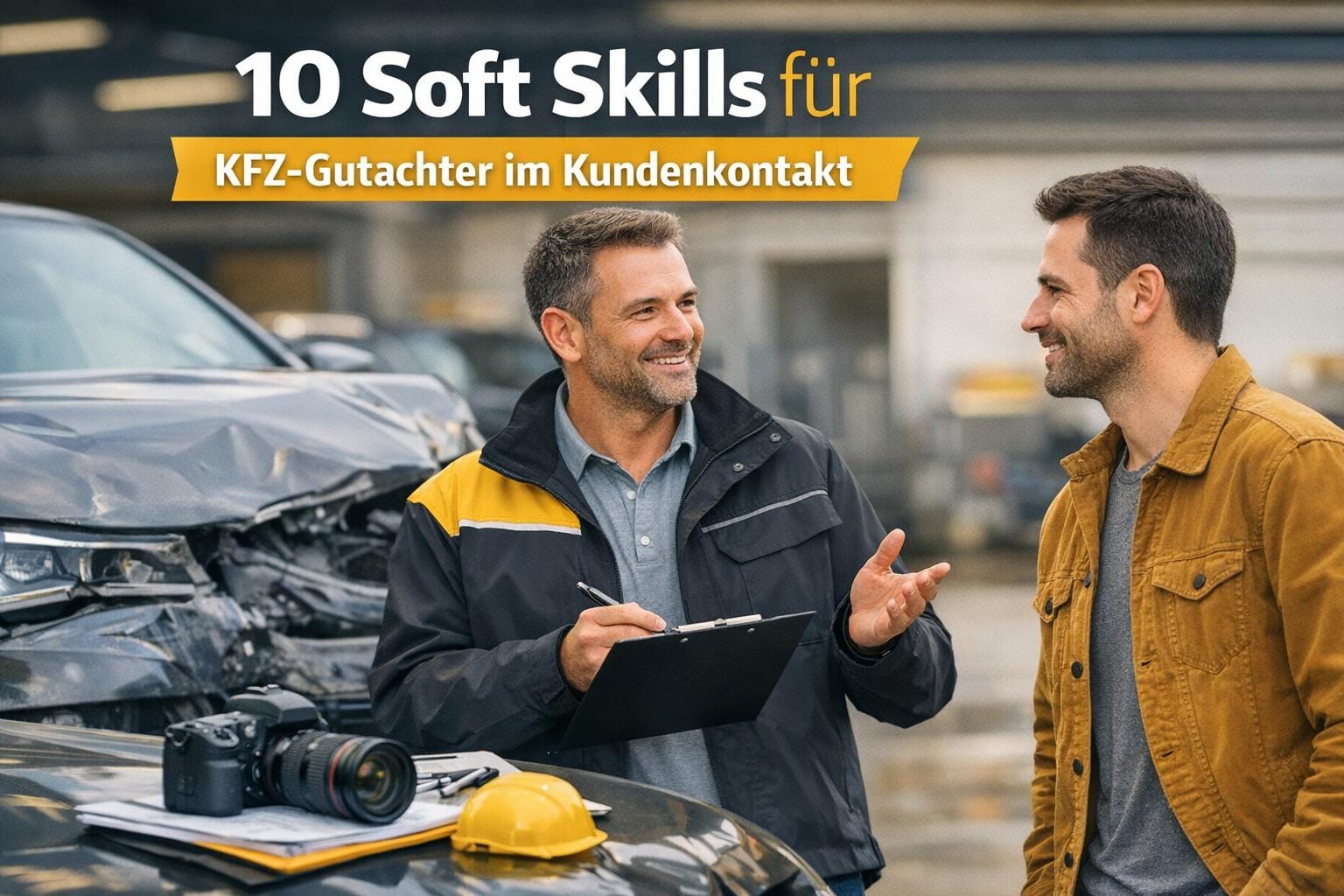 10 Soft Skills für KFZ-Gutachter im Kundenkontakt