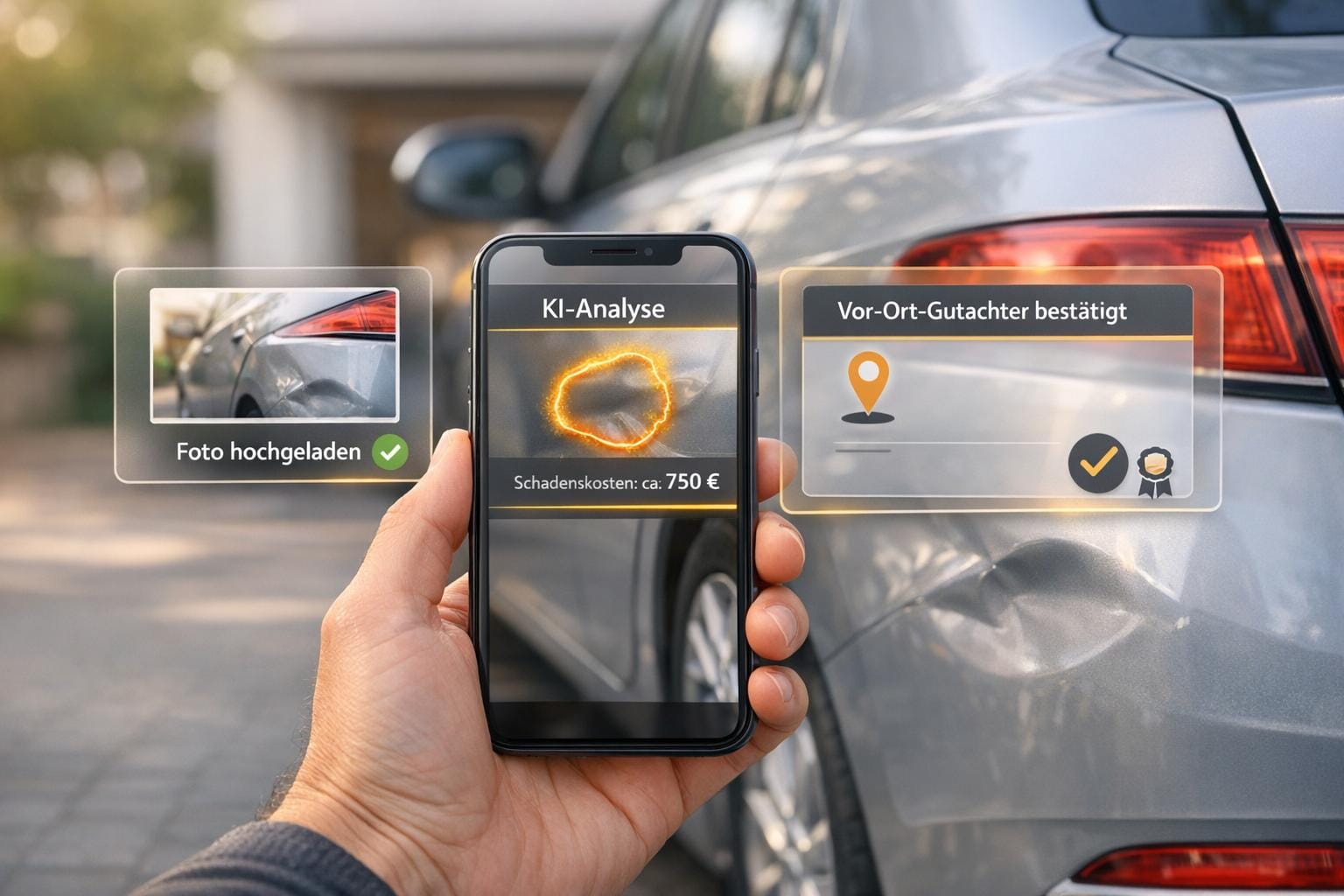 Wie funktioniert mobile Schadensbewertung?