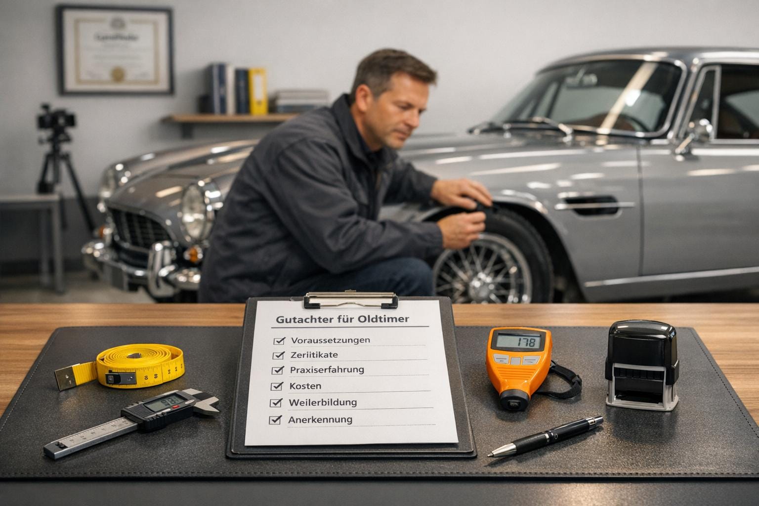 Wie wird man Gutachter für Oldtimer?