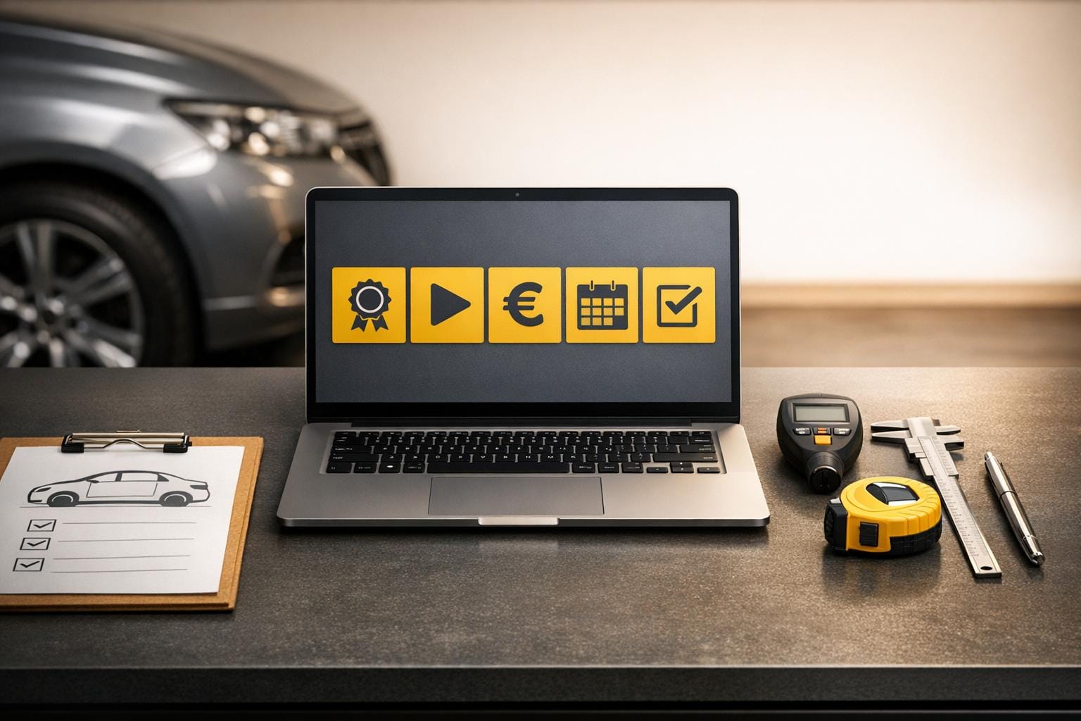 Top 5 Plattformen für KFZ-Gutachter-Weiterbildung