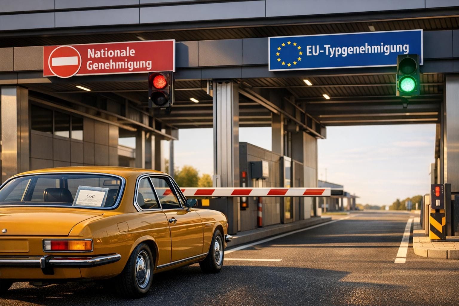 Wie wirkt sich die Typgenehmigung auf Oldtimer im EU-Handel aus?