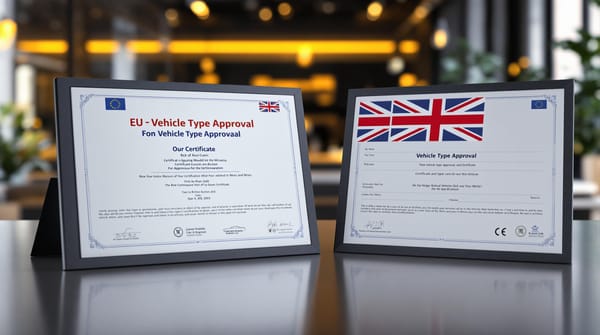 Regulation (EU) 2018/858 vs. britische Typgenehmigung