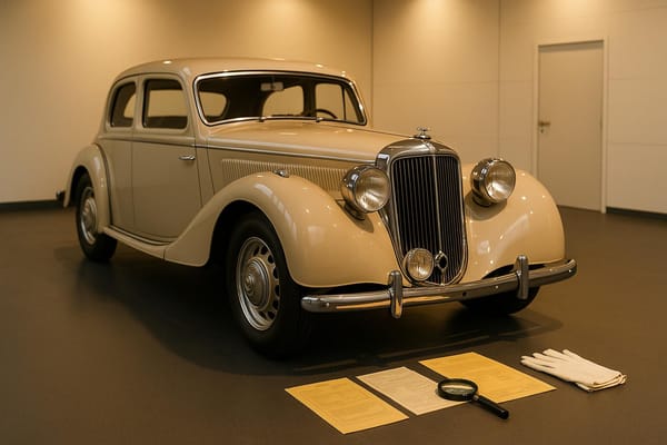 Wie Experten Oldtimer authentifizieren