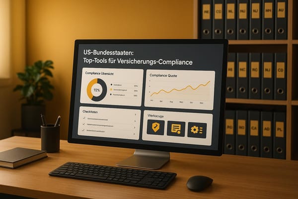 US-Bundesstaaten: Top-Tools für Versicherungs-Compliance