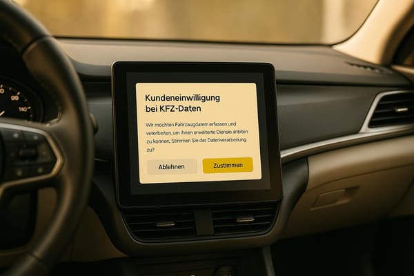 Warum ist Kundeneinwilligung bei KFZ-Daten wichtig?