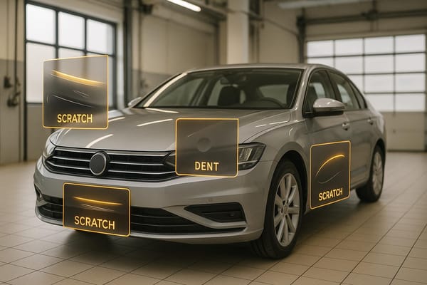 Wie KI Schäden an Fahrzeugen erkennt