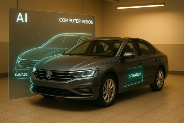 Wie KI und Computer Vision Fahrzeugschäden erkennen