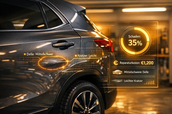 Schritt-für-Schritt: So erkennt KI Fahrzeugschäden