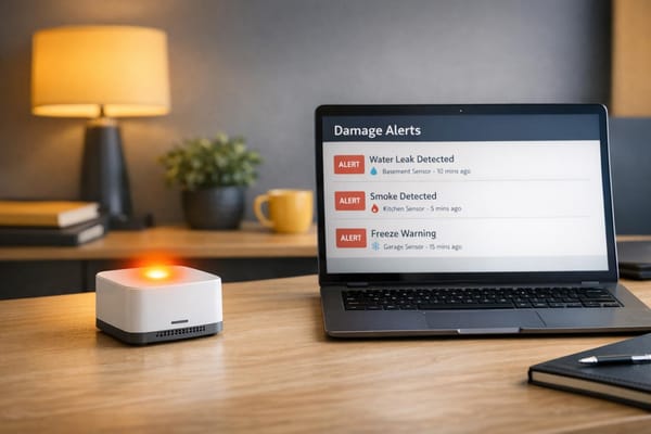 Wie helfen IoT-Warnungen bei Versicherungsansprüchen?