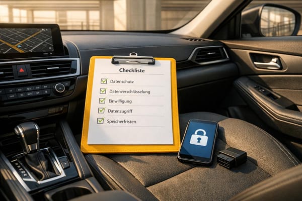 IoT-Daten in der Kfz-Versicherung: Compliance-Checkliste