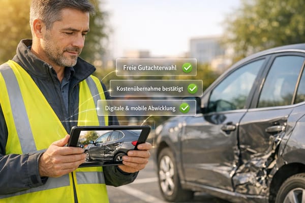 Wie arbeiten KFZ-Gutachter mit Versicherungen zusammen?