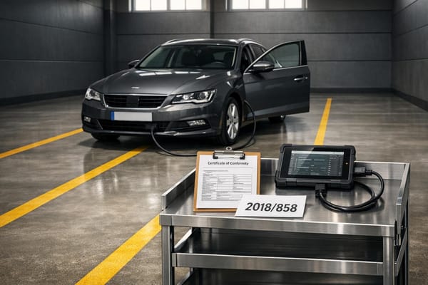 Regulation (EU) 2018/858: Was Gutachter wissen müssen