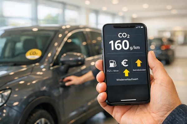 Wie wirken sich CO2-Werte auf den Fahrzeugwert aus?